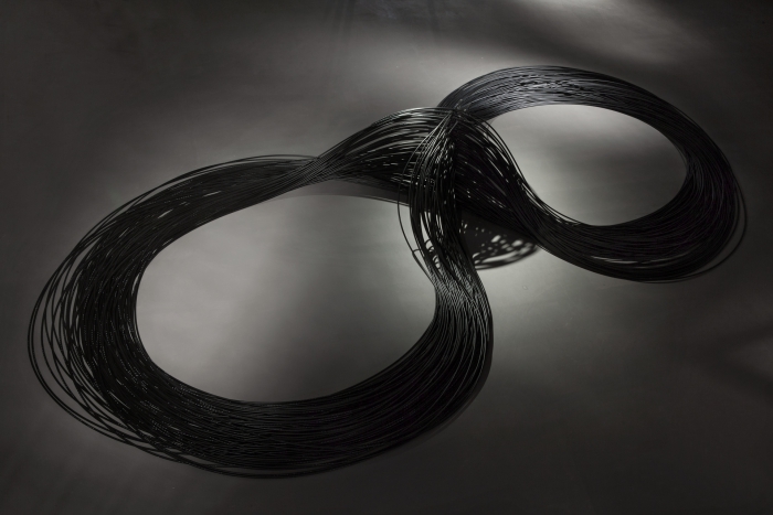 Burial Ceremony by Evan Roth at the exhibitoin "alien matter", transmediale 2017