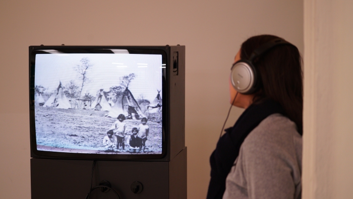 "The Last Angel of History" by John Akomfrah, exhibited at the Excursion: Imaginaries, transmediale 2017