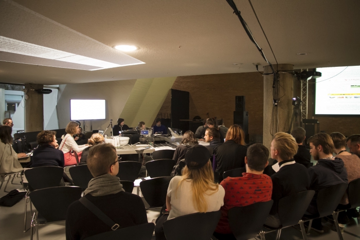 Impression of "Executing Practices", transmediale 2017