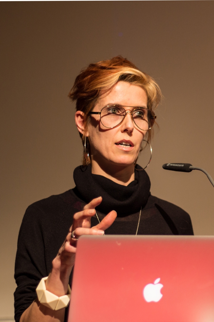 Diann Bauer at "On subversion and beyond: Reconsidering the politics of resistance and interference", transmediale 2017.