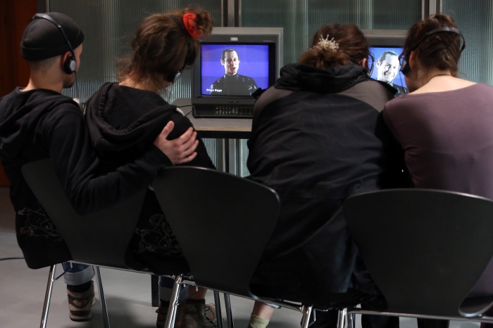 The Blue Screen Interviews, exhibited at the Closing Weekend of transmediale 2017 ever elusive.