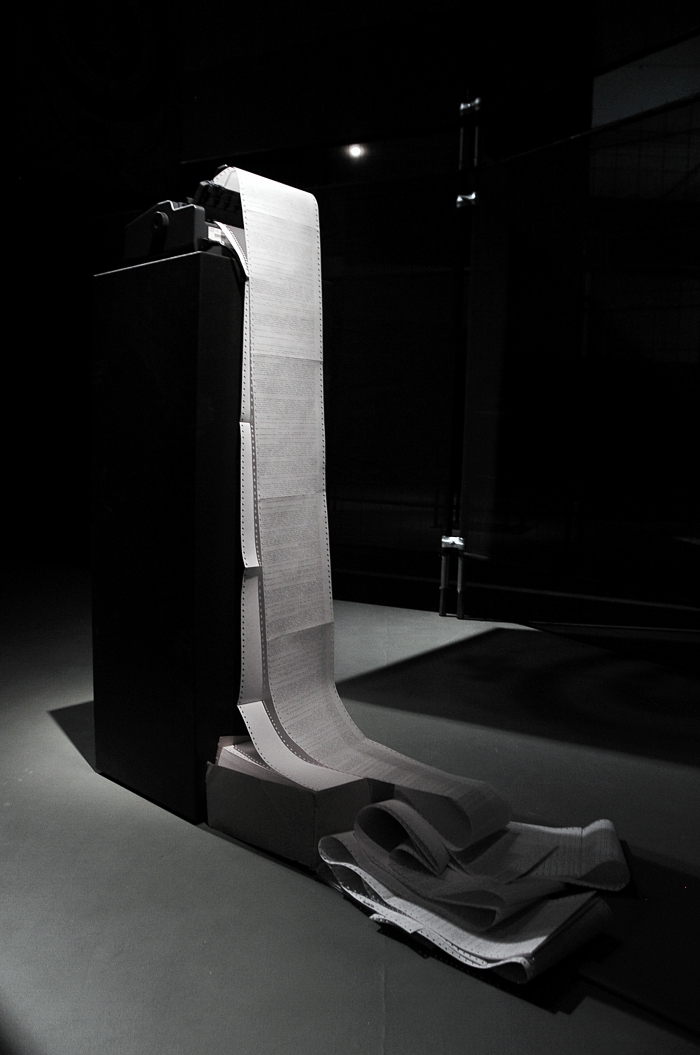 "Stakhanov" by Oriana Persico & Salvatore Iaconesi (Art Is Open Source, AOS), exhibited at transmediale 2015 CAPTURE ALL.