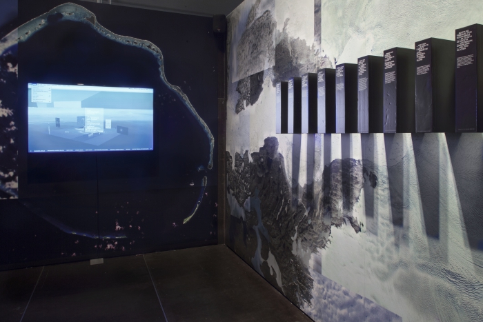 Sprawling Swamps by Femke Herregraven, part of the exhibition "Territories of Complicity" shown at transmediale 2018 face value.