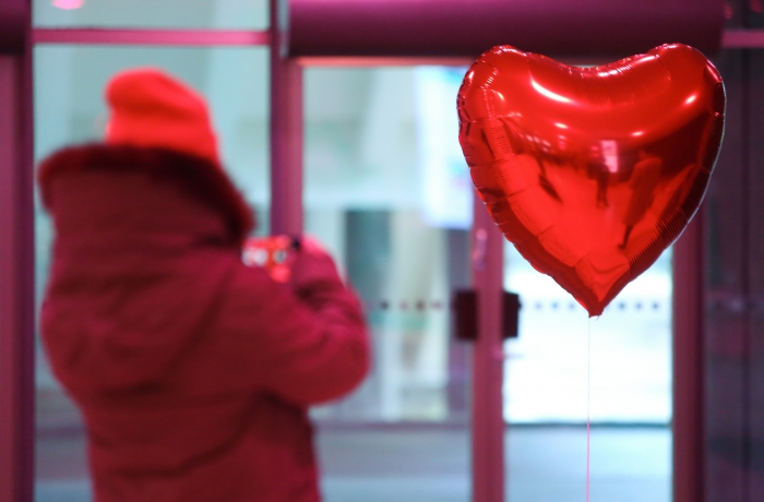 Visitor of transmediale 2019