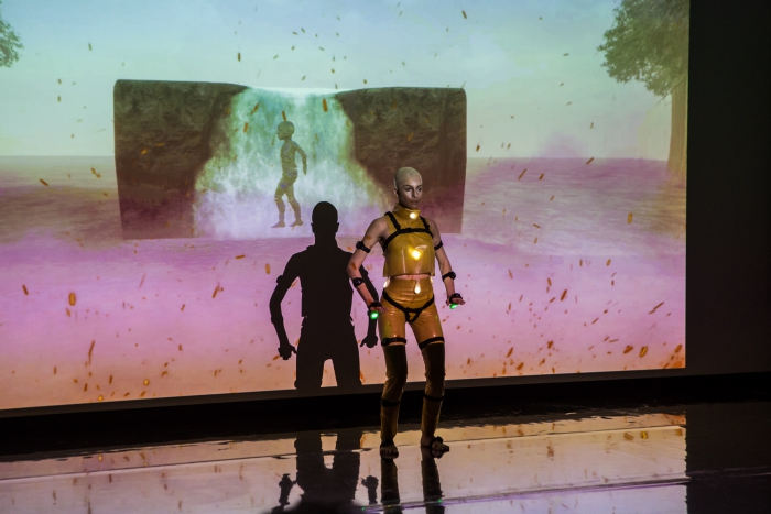 Feel My Metaverse: Behind this Screen I Am on the Real Earth by Keiken