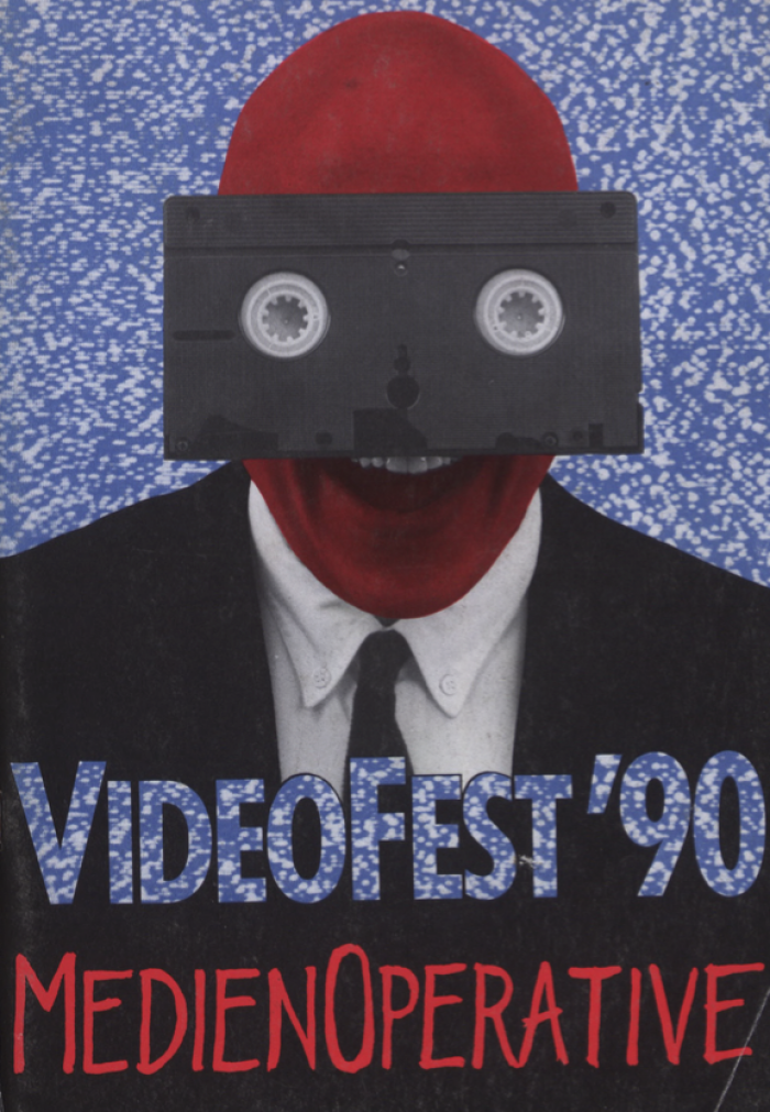 Cover program booklet VideoFest '90