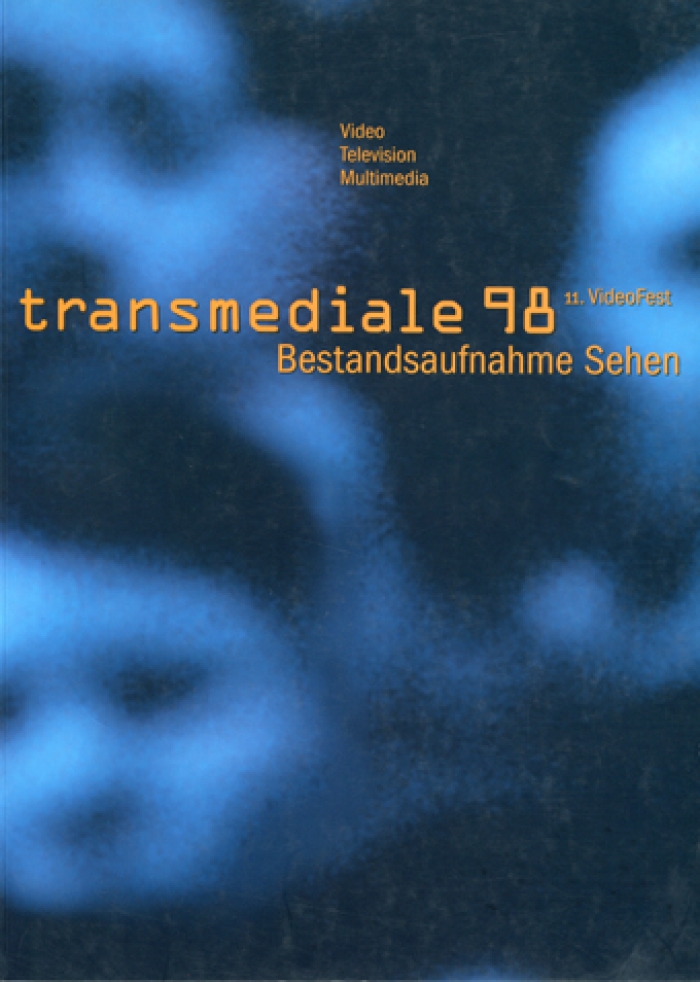 Cover program booklet transmediale 98