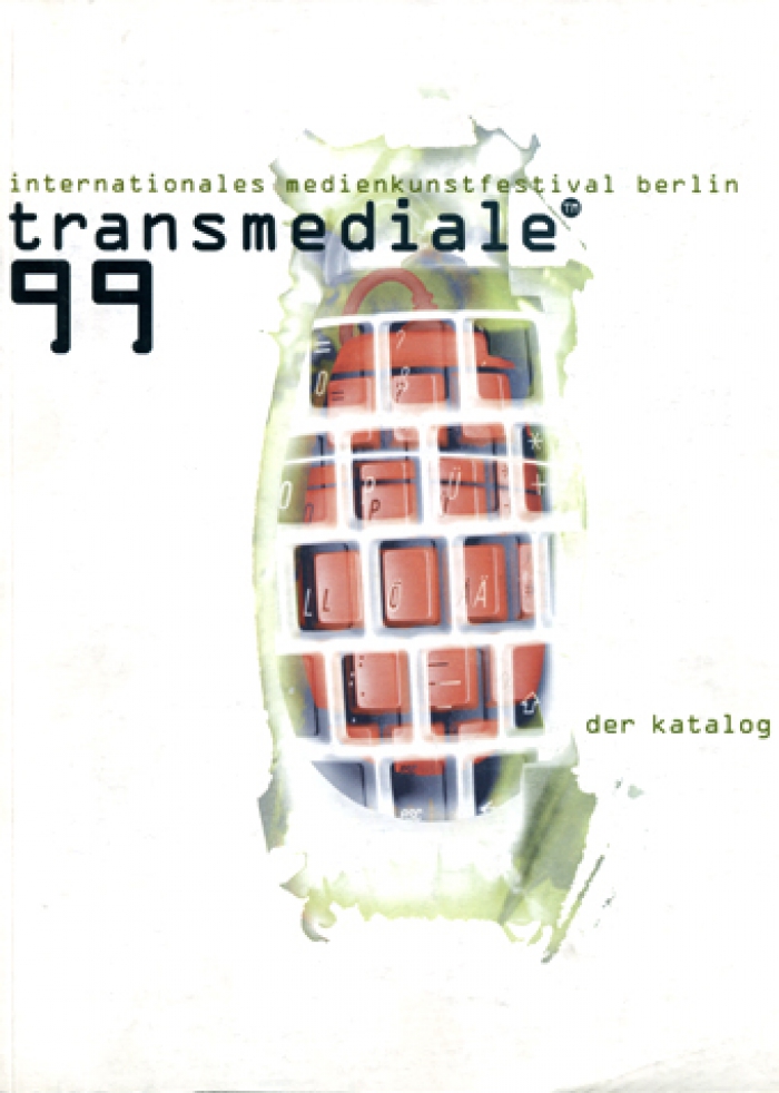 Cover Programmbuch transmediale 99