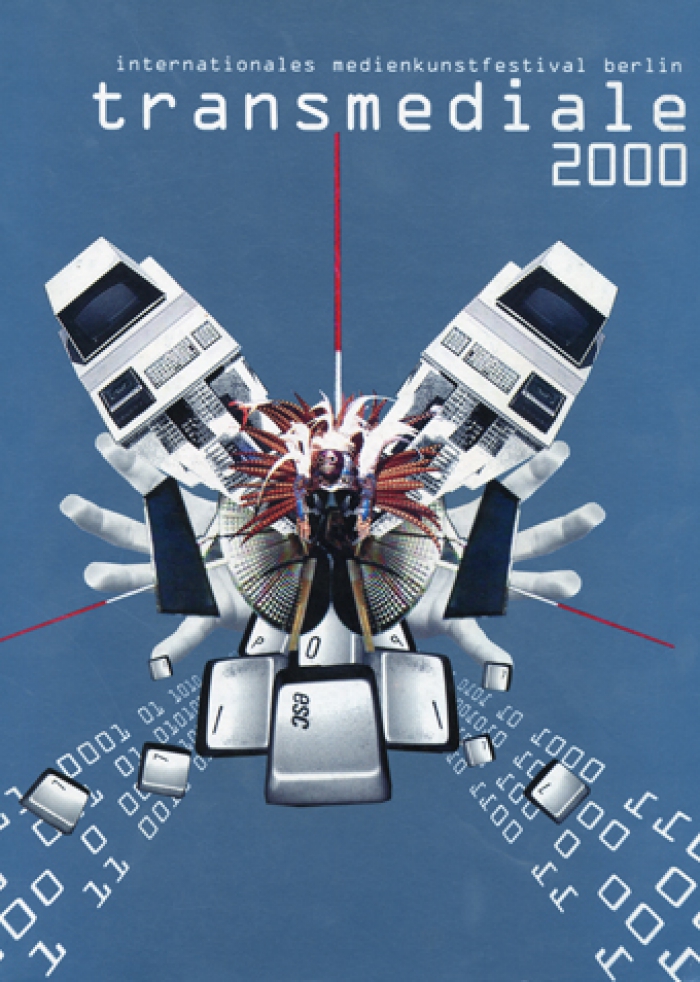 Cover program booklet transmediale 2000