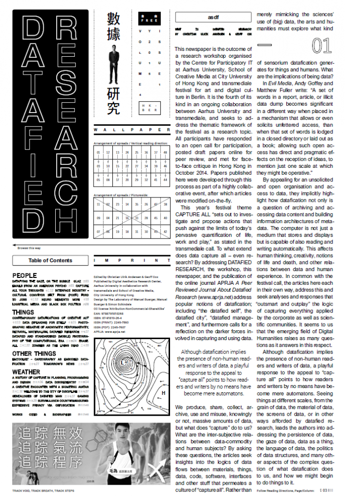 Cover Datafied Research